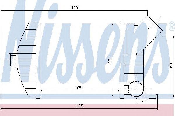 Интеркулер 96704 NISSENS