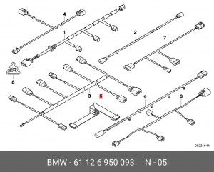 Деталь 61 12 6 950 093 BMW