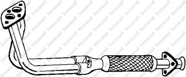 Выпускной трубопровод 835025 BOSAL