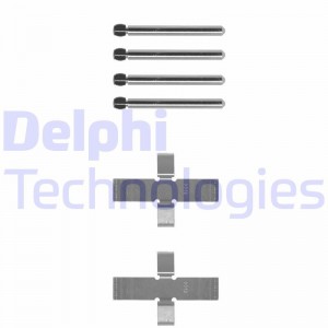 Комплектующие, колодки дискового тормоза LX0002 DELPHI