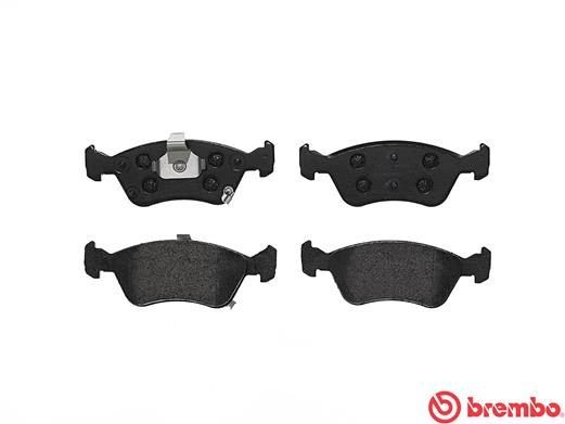 Комплект тормозных колодок, диско P83041 BREMBO