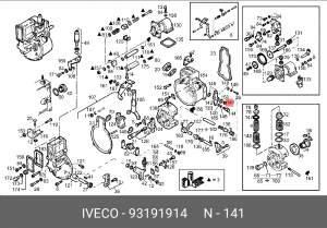 Болт 93191914 IVECO
