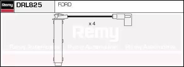 Ккомплект проводов зажигания DRL825 DELCO REMY