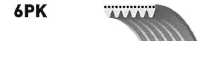 Поликлиновой ремень 6-PK-1368 GATES