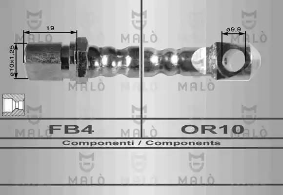 Тормозной шланг 8305 MALO