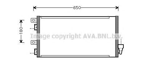 Радиатор кондиционера BW5256 AVA