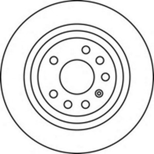 Тормозной диск 562220B BENDIX JURID