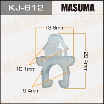 Клипса крепежная KJ612 MASUMA