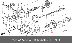 Усилитель тормозной системы 46400SH3013 HONDA