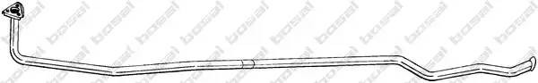 Выпускной трубопровод 989-005 BOSAL