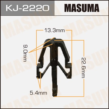 Клипса крепежная KJ2220 MASUMA