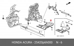 Фильтр масляный АКПП 25420P6H000 HONDA