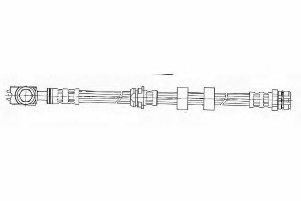 Тормозной шланг FHY2209 FERODO