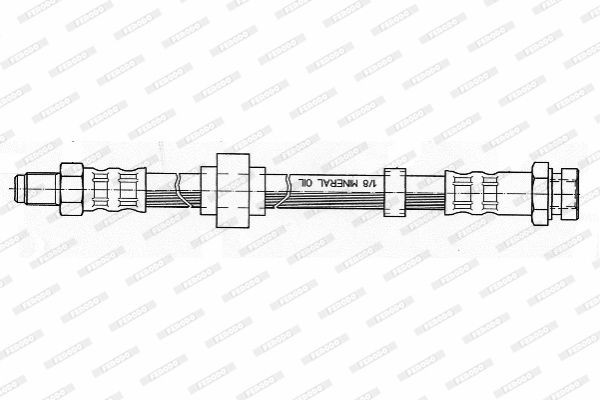 Тормозной шланг FHY2260 FERODO