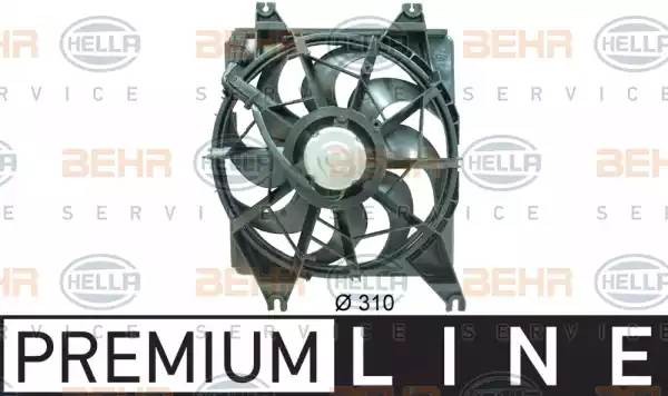 Вентилятор, охлаждение двигателя 8EW 351 034-671 HELLA