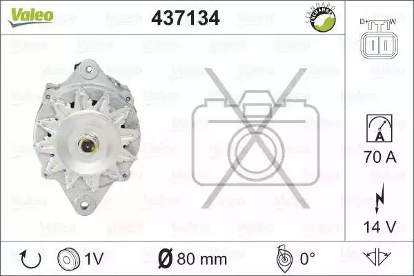 Генератор 437134 VALEO PHC