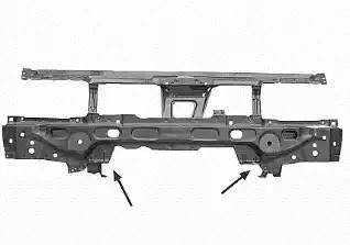 Облицовка передка 5826768 VAN WEZEL