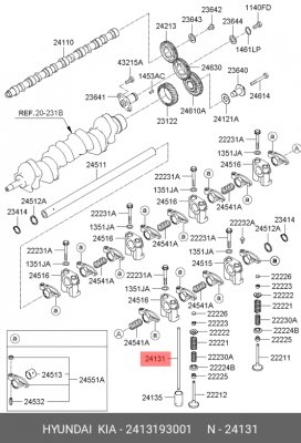 Деталь 2413193001 HYUNDAI KIA