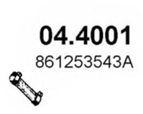 Выпускной трубопровод 044001 ASSO