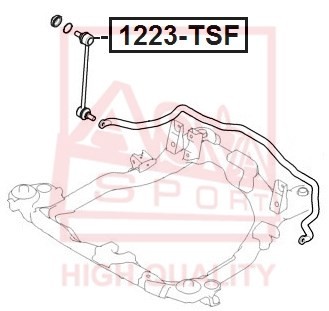 Стойка стабилизатора 1223-TSF ASVA