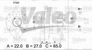 Генератор 433447 VALEO PHC