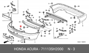 Деталь 71113SH2000 HONDA