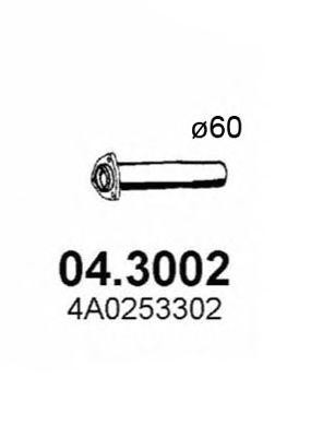 Выпускной трубопровод 043002 ASSO