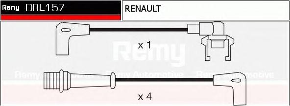 Ккомплект проводов зажигания DRL157 DELCO REMY