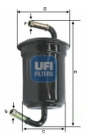Топливный фильтр 31.636.00 UFI