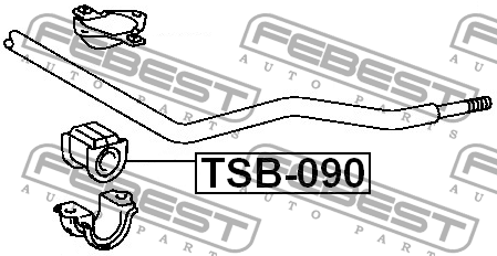Втулка стабилизатора TSB-090 FEBEST