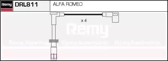 Ккомплект проводов зажигания DRL811 DELCO REMY