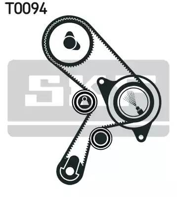 Комплект ремня ГРМ VKMA02151 SKF