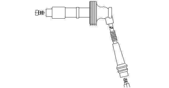 Провод зажигания 760E22 BREMI