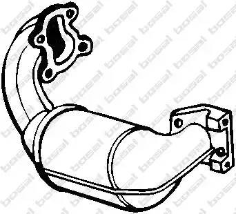 Катализатор 099-802 BOSAL