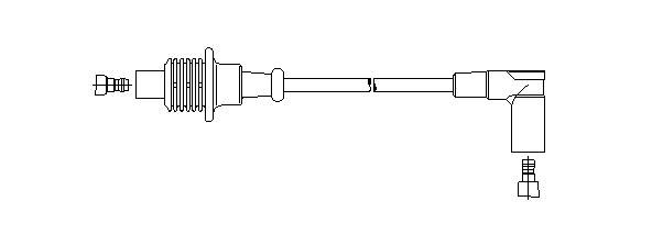 Провод зажигания 66865 BREMI