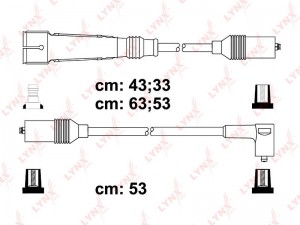Провода высоковольтные системы зажигания (комплект) SPC8022 LYNXAUTO