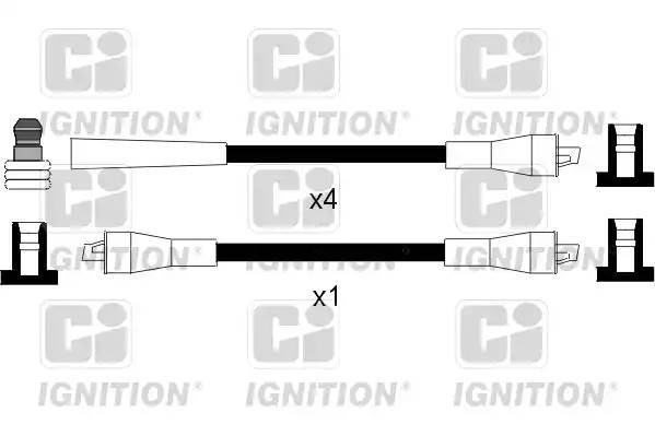 Ккомплект проводов зажигания XC564 QUINTON HAZELL