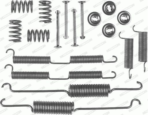 Комплектующие, тормозная колодка FBA150 FERODO