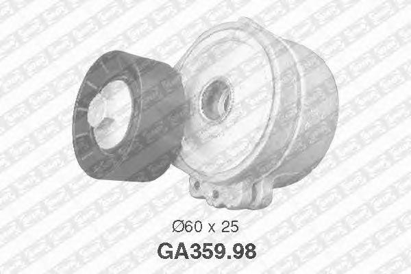 Натяжной ролик, поликлиновой  ремень GA359.98 NTN SNR