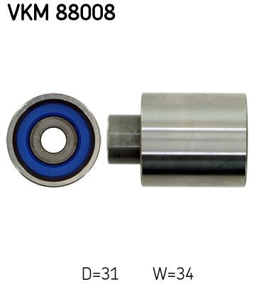Паразитный / Ведущий ролик, зубчатый ремень VKM88008 SKF