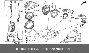 Деталь 39152SN7003 HONDA