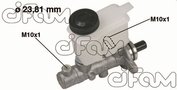 Главный тормозной цилиндр 202-331 CIFAM