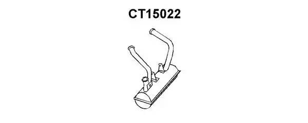 Предглушитель выхлопных газов CT15022 VENEPORTE
