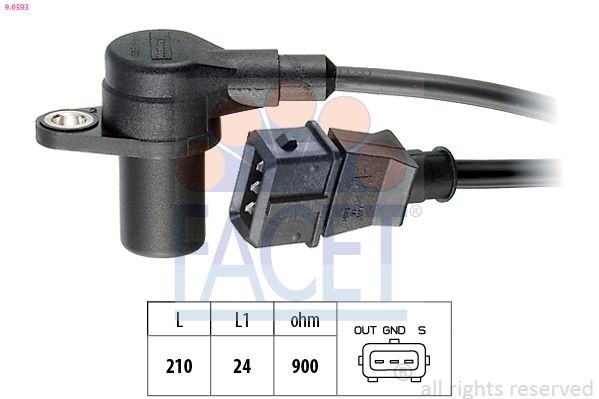 Ремкомплект, распределитель зажигания BT0492 FACET