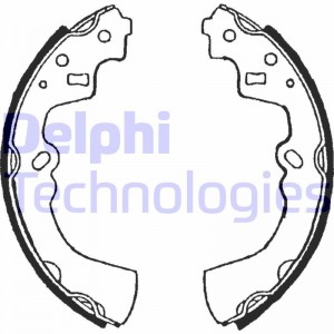 Комплект тормозных колодок LS1528 DELPHI