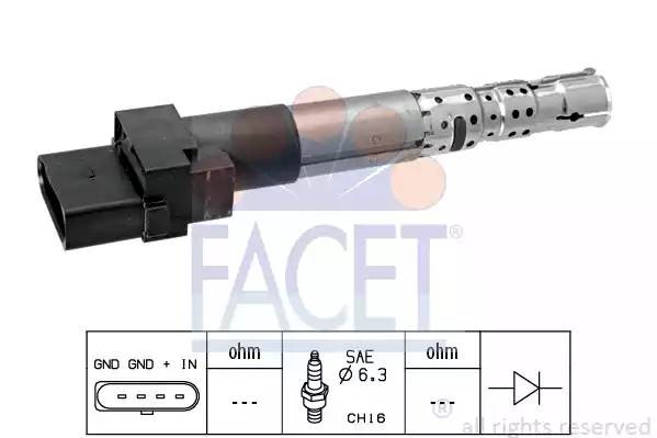Катушка зажигания 9.6335 FACET