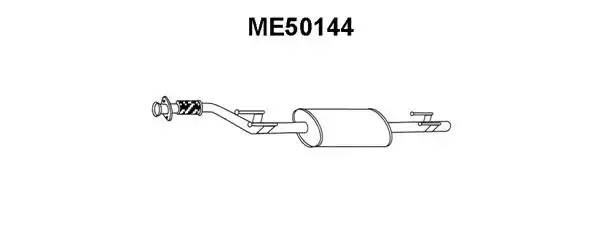 Глушитель выхлопных газов конечный ME50144 VENEPORTE