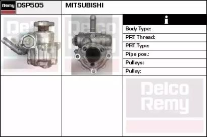 Гидравлический насос, рулевое управление DSP505 DELCO REMY