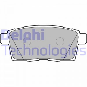 Колодки тормозные дисковые LP2052 DELPHI