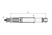 Амортизатор Z1730 SCT